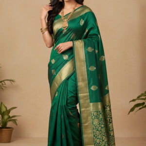 Green Soft  Silk Saree